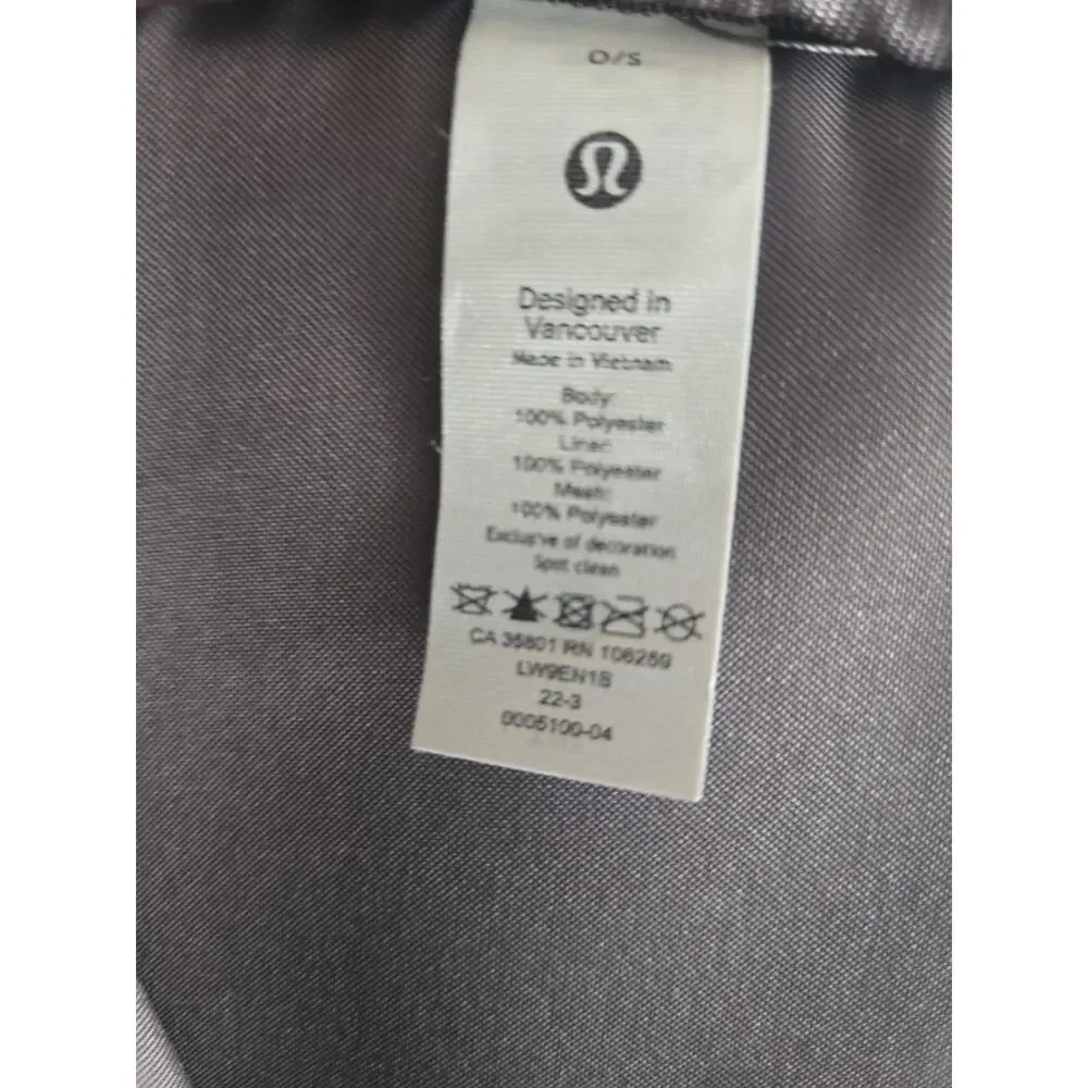 Lululemon Pack It Up Backpack Unisex Lunar Rock Gray 21L Preowned Excellent